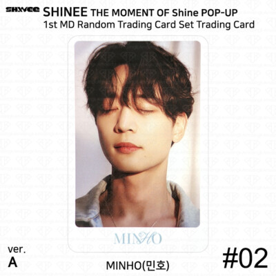 SHINee The Moment of Shine Pop Up 1st MD Random Trading Card SHINee The Moment of Shine Pop Up 1st MD Random Trading Card