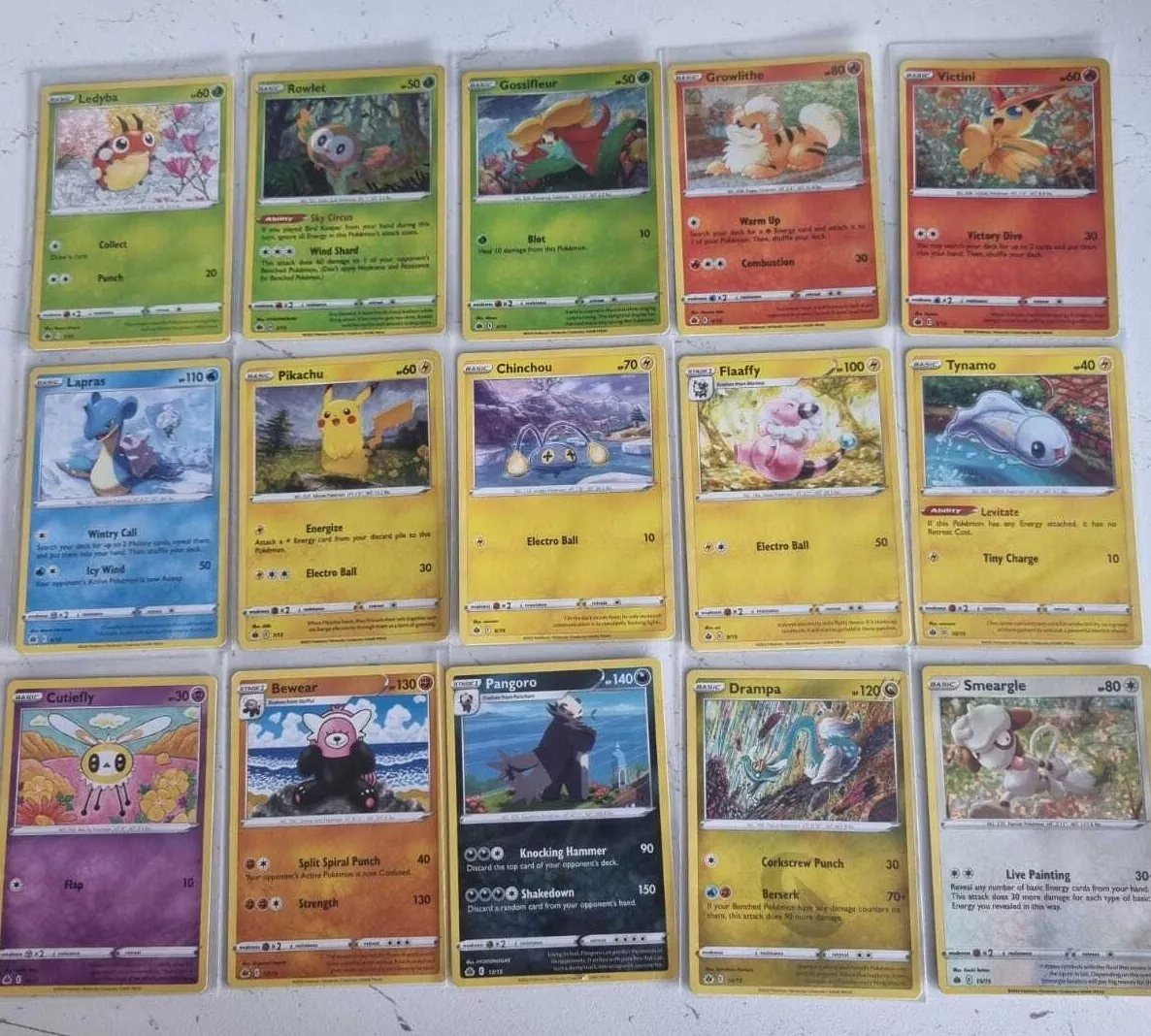 Pokémon TCG - McDonalds 2022 FULL MASTER COMPLETE SET - ALL 15/15 Cards!