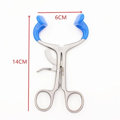 1 Pc Dental Mouth Opener Lip Retractor Cheek Expander Stainless Steel