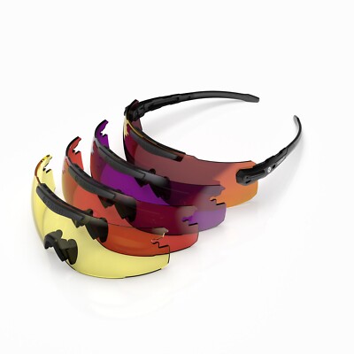 X Sight Sport   AXIOM   AX2   Schießbrillen-Set mit 4 Gläsern
