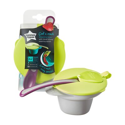 Tommee Tippee Cool & Mash Entwöhnungsschale - superschnelle Lieferung 