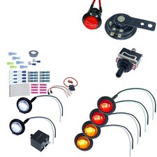 Universal Toggle Switch Turn Signal Light Kit With Horn Button For Sxs Atv Utv Universal Toggle Switch Turn Signal Light Kit With Horn Button For Sxs Atv Utv