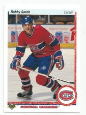 BOBBY SMITH 1990-91 UPPER DECK CARD NM-MT+/NM-MT CONDITION