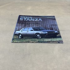 1985 NISSAN STANZA DEALER SHOWROOM SALES BROCHURE CATALOG GUIDE BOOKLET