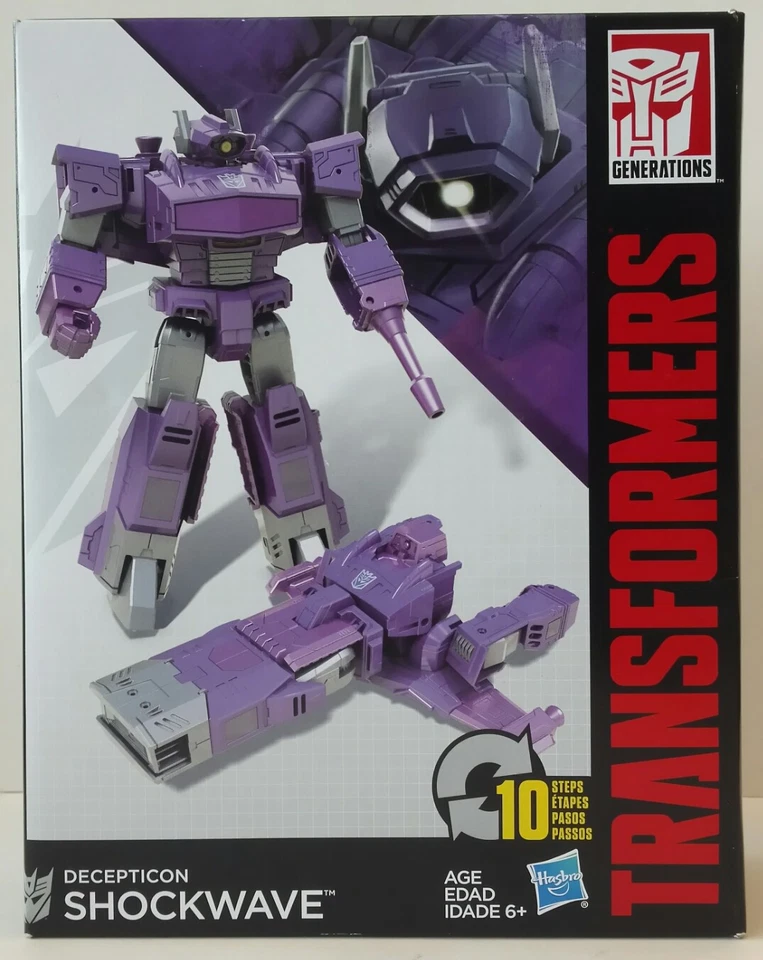 CYBER BATTALION SHOCKWAVE; Transformers 2018 Hasbro, BRAND NEW MISB - Image 3 of 4