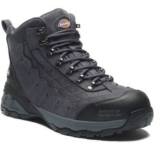 NEW MENS DICKIES WATERPROOF SAFETY WORK BOOTS SHOES HIKER COMPOSITE TOE CAP SIZE