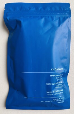 Amenity Kit United Airlines bleu, First Class. Neuf Et Scellé