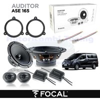 Vordere Lautsprecher 165Mm Focal Auditor ASE165 120W FüR Nissan NV200 2-Wege