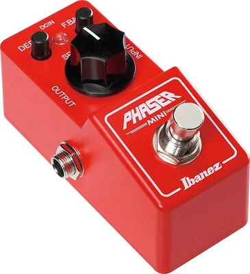 Pédale d'effets guitare Ibanez Phaser MINI PHMINI entièrement analogique fabr... - Photo 1/4
