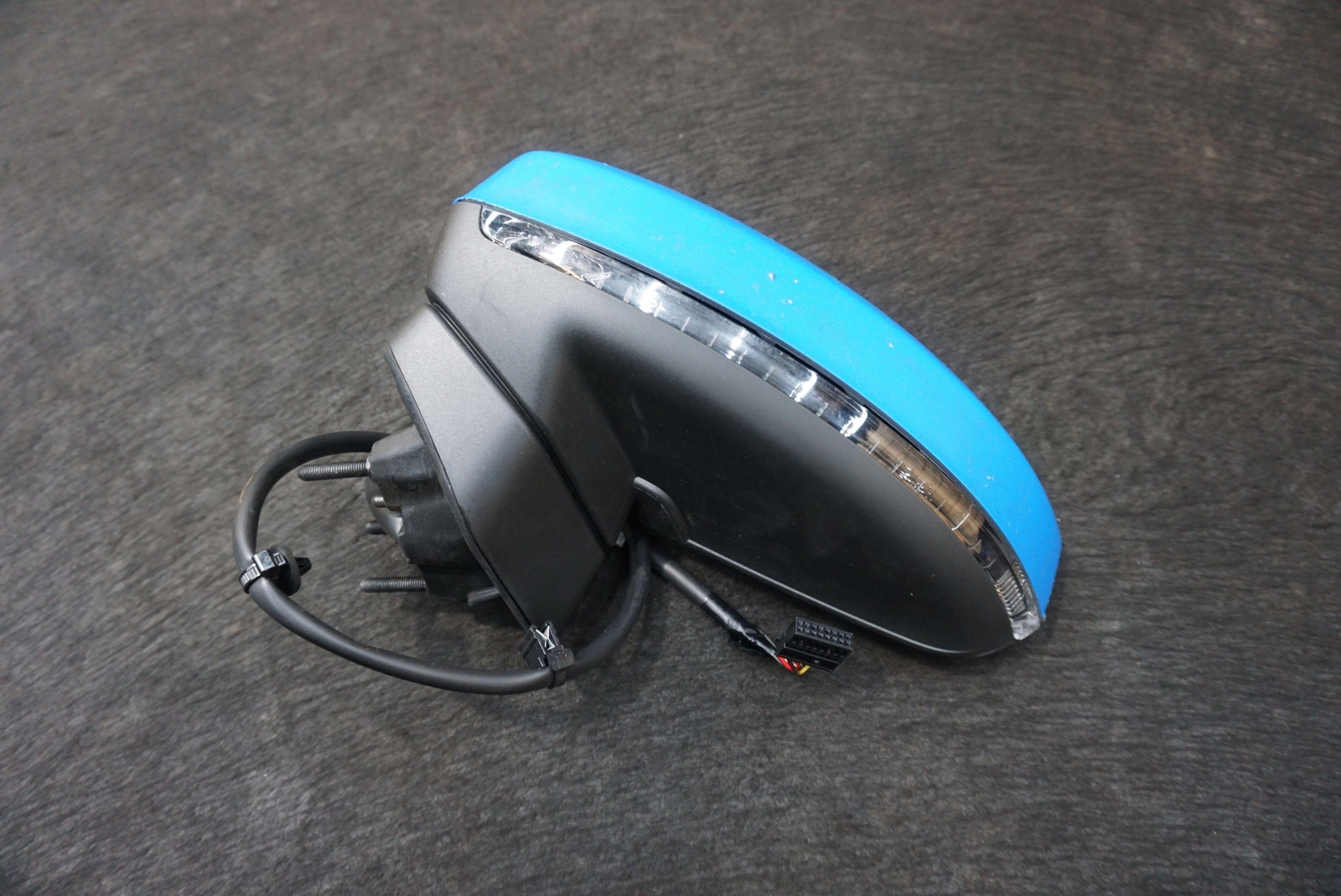 Front Left Driver Side Door Mirror Blue OEM 4S1857409 Audi R8 GT4 4S 16-18 *Note