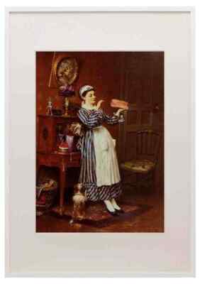 Outin Pierre Les Bonbons De Madame A3 A4 gerahmter Druck Bild