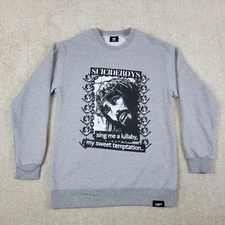 G59 Records Suicideboys Pullover Sweater Mens M Grey Crew Neck GreyFiveNine