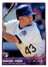 Rafael Ynoa 2015 Topps Series 2 Rookie Card #695