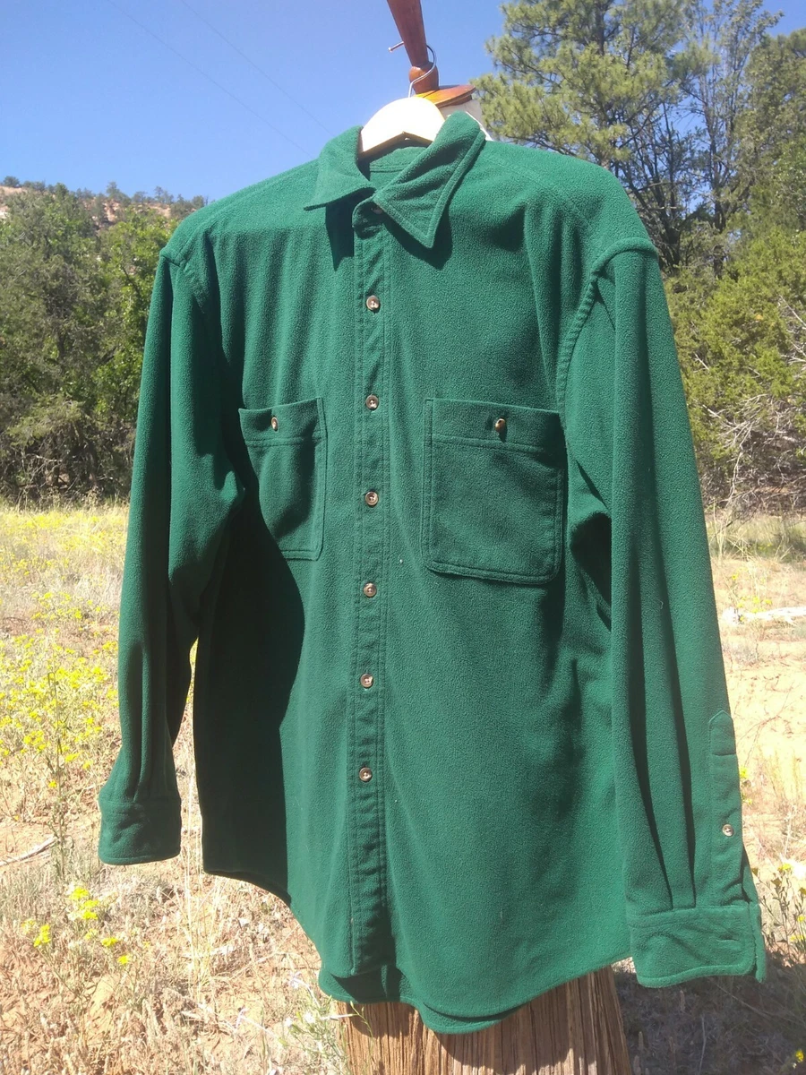 Men's button down fleece cheap shirts