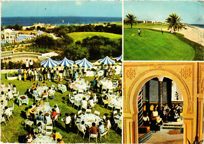 PC GOLF, TUNESIEN, HOTELTAGEBUCH EL ANDALOUS, moderne Postkarte (b45477)