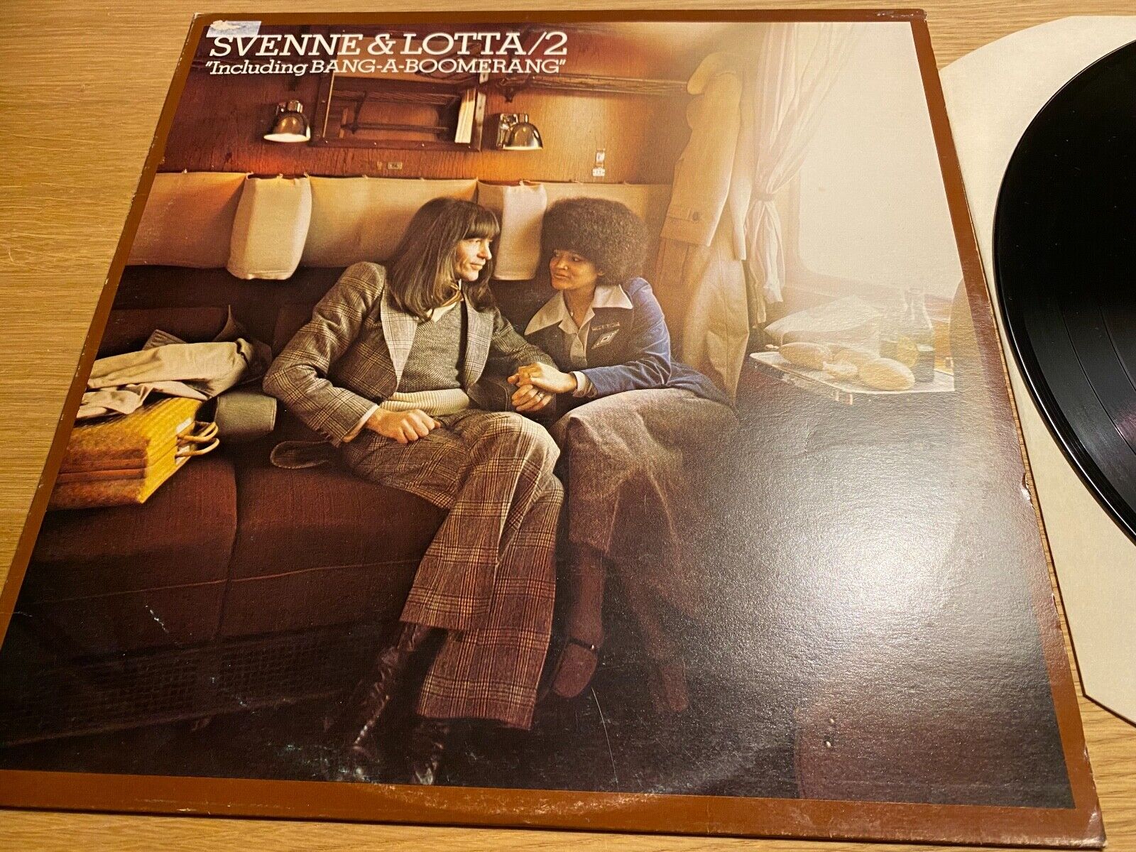 SVENNE & LOTTA "2" POLAR MUSIC AB 1975 12 TRACK LP SWEDISH PRESSING ABBA RELATED