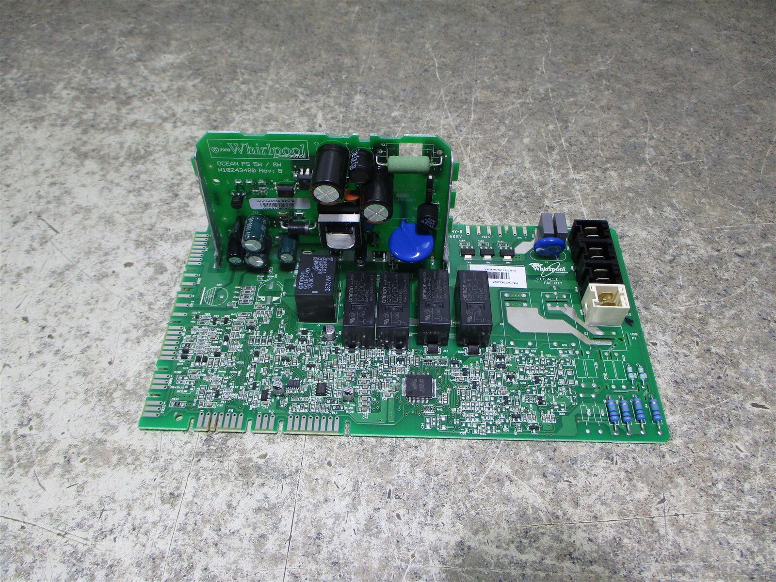 Whirlpool Washer Control Board No Case Part # W10422889