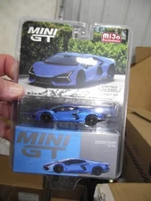 Mini gt 1/64 Lamborghini Revuelto  Blue NIB