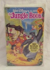 Walt Disney's Classic THE JUNGLE BOOK VHS Tape