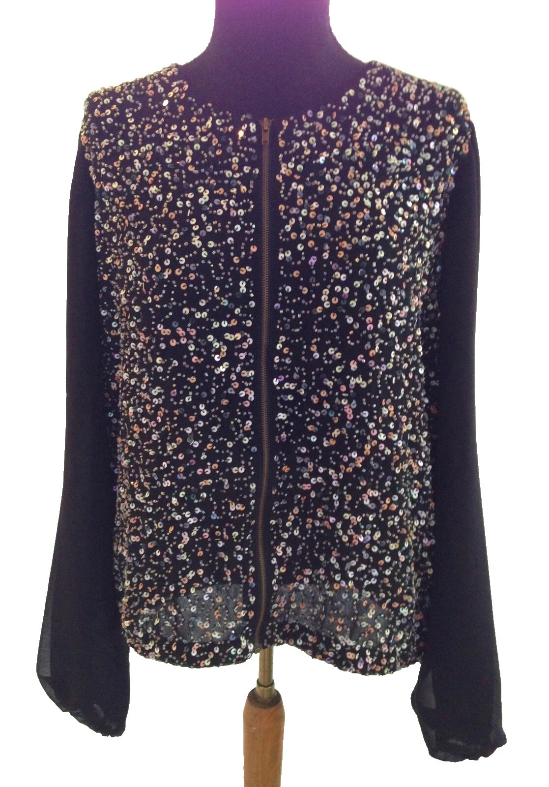 Hazel女式涤纶上衣