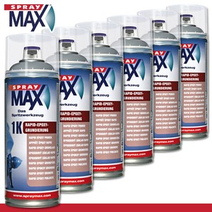 SprayMax 1K Rapid-Epoxy Grundierung - 400ml, Grau
