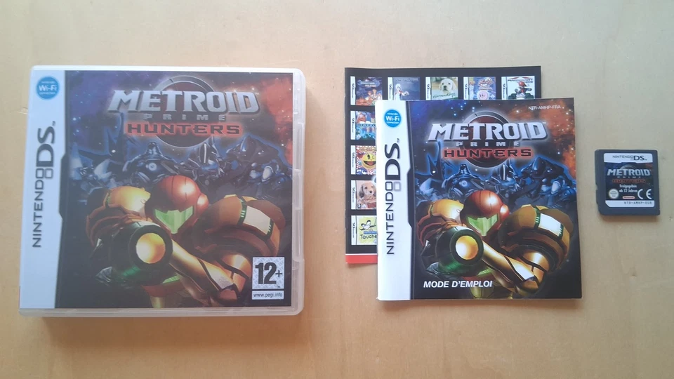 Metroid Prime Hunters Nintendo DS Complet PAL FR New 3DS 2DS XL Lite DSi i, photo 1 sur 4