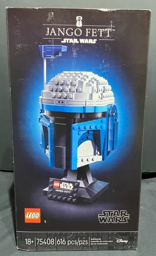 Lego Star Wars Jango Fett Helmet Set # 75408 - shelf wear
