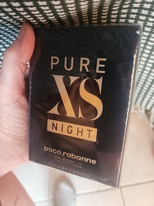 PURE XS NIGHT by Paco Rabanne 100 ml/ 3.4 oz Eau de Parfum Spray - Sealed In Box