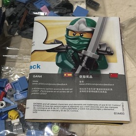 LEGO Movie set 70818 Double Decker Couch with Sealed Bags Manual Open Box