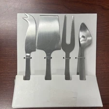 Threshold Stainless Steel Cheese Serving Set Stainless 4 Pieces