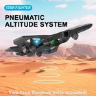 RC Jet Airplane 6+ Remote Control Stunt Plane 360° Flip LED Lights