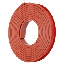 16.4Ft U-Shape Edge Banding Furniture Edge Protector Brown 15mm/0.59"