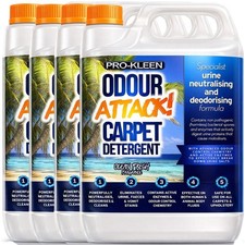 ProKleen Odour Attack! Urine Carpet Cleaner Enzyme Shampoo Pet Ocean Fresh 20L 3.25 per litre