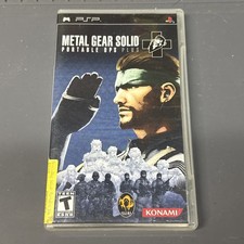 Metal Gear Solid: Portable Ops Plus - Sony PSP - CIB