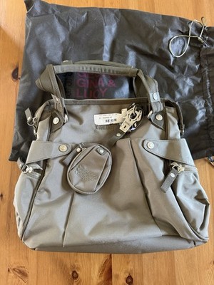 GGL George, Gina & Lucy Damen Handtasche Kaki St. Trapez Neu OriginalMit Etikett