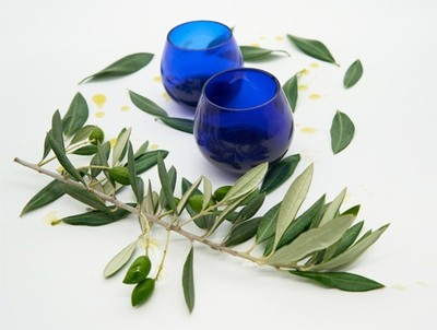 Blue Official IOOC Olive Oil Tasting Glass Case (x10 Glasses)