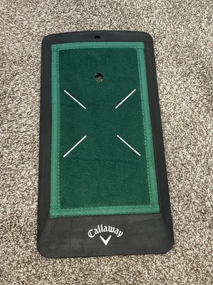 Callaway Golf Strike Zone Hitting Mat Swing Practice Training Aid Indoor Outdoor