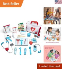 Realistic 25-Piece Toddler Doctor Kit - Perfect Educational Gift for Ages 3 