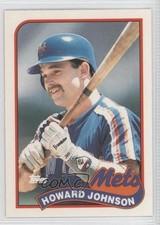 1989 Topps Collector's Edition (Tiffany) Howard Johnson #383 7zf
