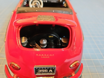 PORSCHE 356 A SPEEDSTER CABRIOLET ROUGE