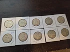 10 x Franklin Half Dollars EXACT COIN 5$ Face Value lot silver inflation #15