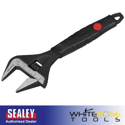 Sealey Premier verstellbarer breiter Backenschlüssel 200 mm Profi Schraubenschlüssel Handwerkzeug