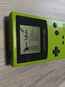 Nintendo Game Boy Color Kiwi Handheld System w game(CGB-001) TESTED & WORKING