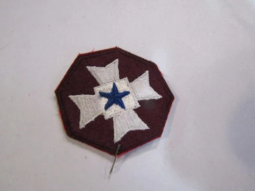 VINTAGE US MILITARY PATCH WW2 ERA US ARMY MEDICAL COMMAND EUROPE