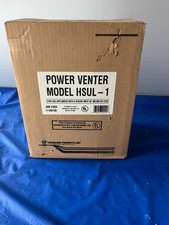 Power Venter Model HSUL-1  New, For Gas appliances