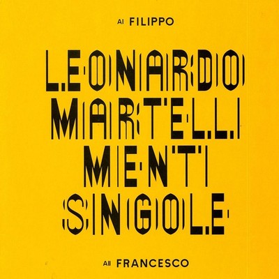 Leonardo Martelli - Menti Singole (Vinyl 12'' - 2015 - FR - Original)