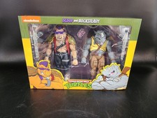 NECA TMN Teenage Mutant Ninja Turtles Figures Bebop and Rocksteady 2 Pack NIB