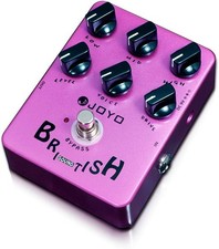 JOYO Overdrive British Rock Amp Simulator Pedal Brit-Rock Ära Bluesbreaker Overl