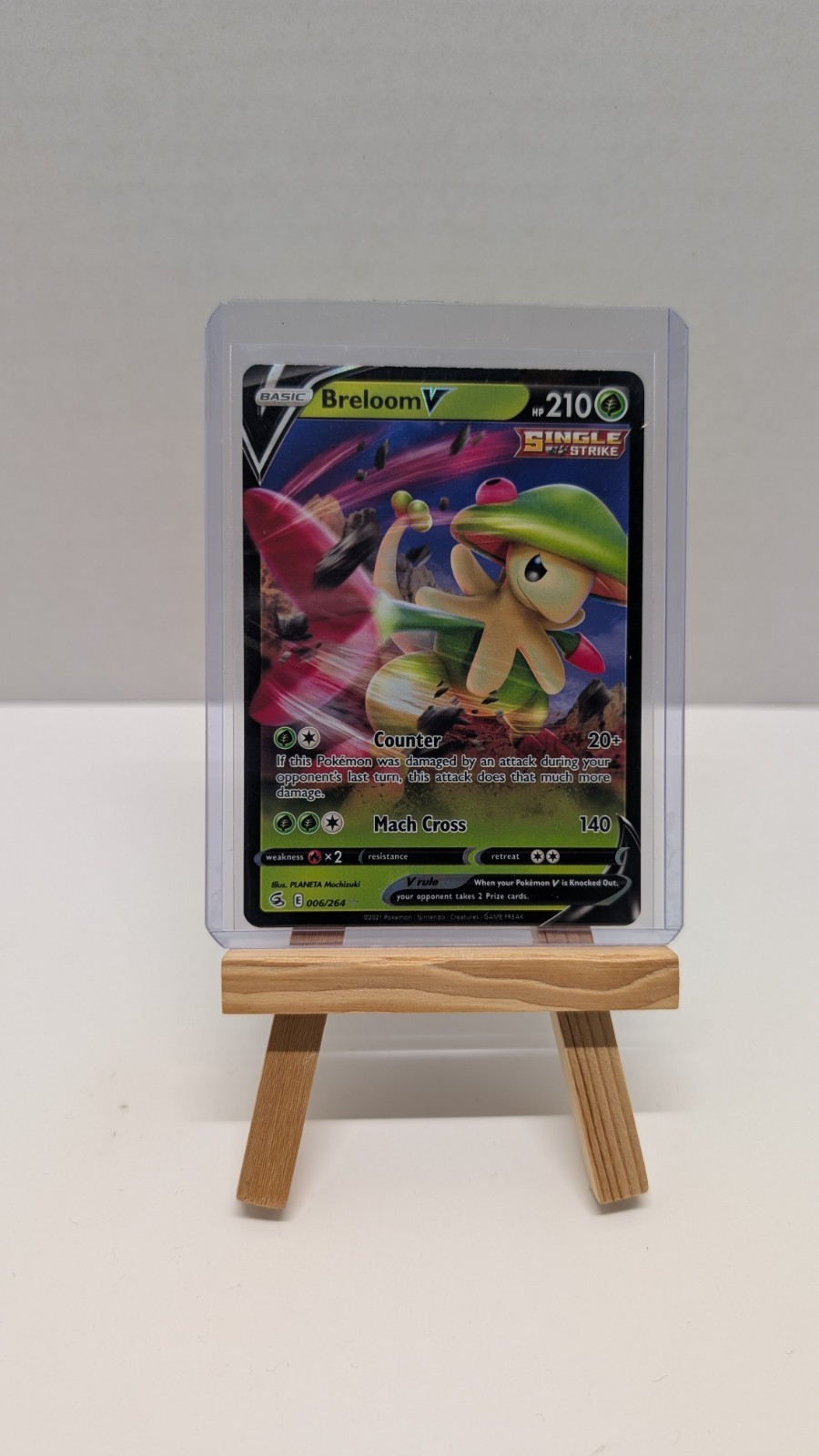 Pokémon TCG, Breloom V 006/264 - Fusion Strike