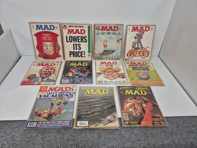 Vintage MAD Magazines From 70s And 80s Lot of 11 | eBay